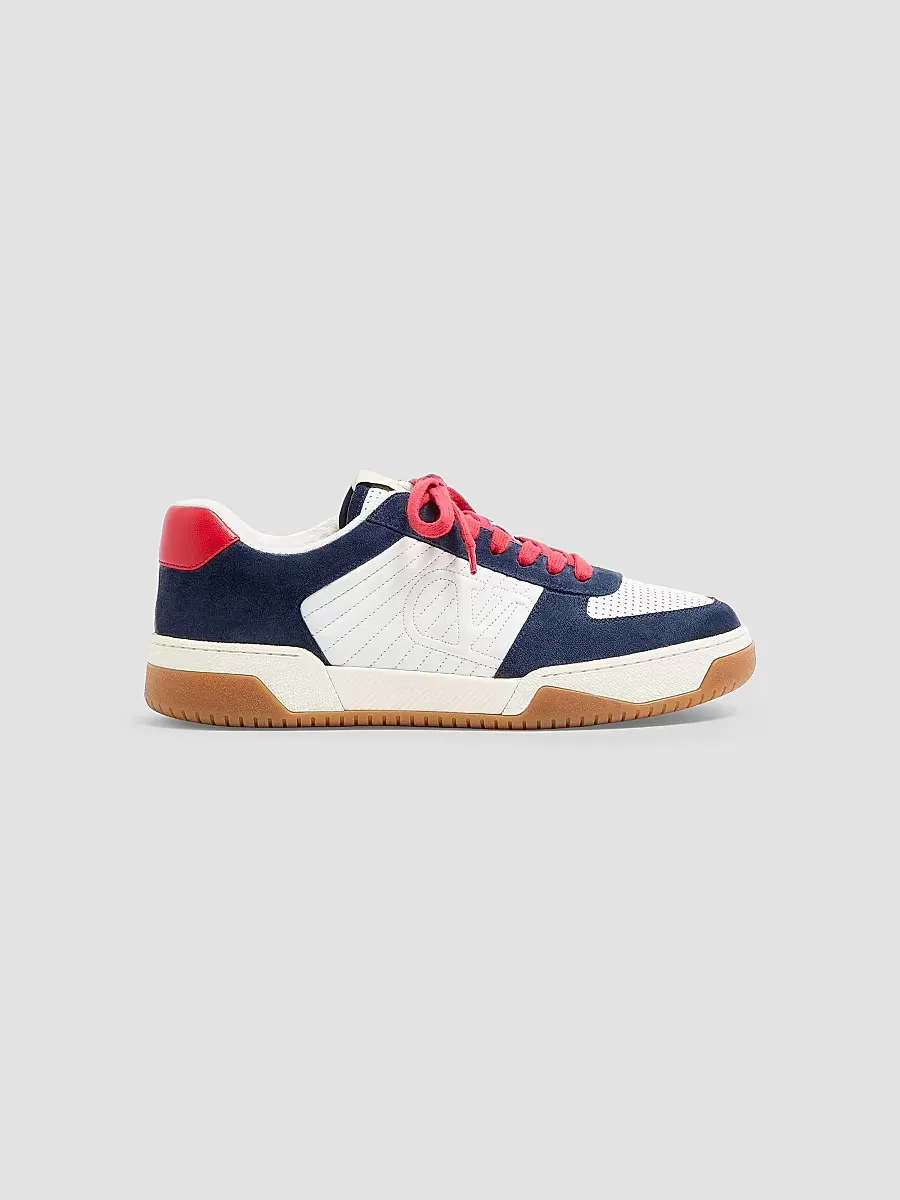 Sparry Sneakers in Split Leather and Nappa by Valentino