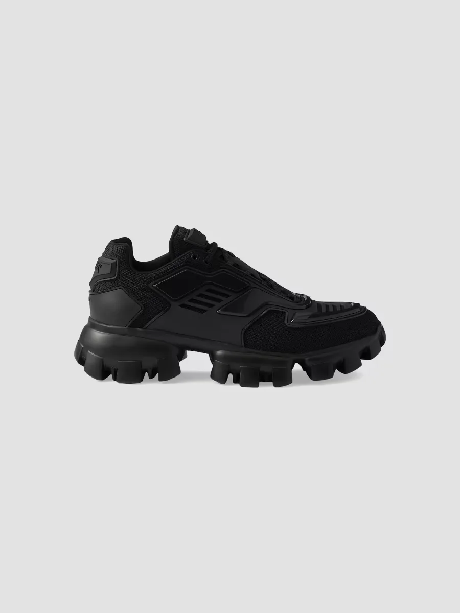 Prada Cloudbust Thunder Knit Fabric Sneakers by Prada