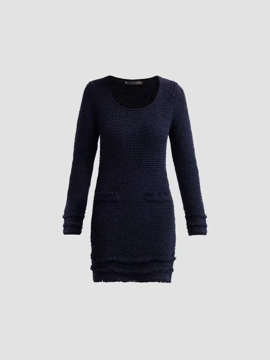 Boucl Mini Sweaterdress by Chiara Boni La Petite Robe