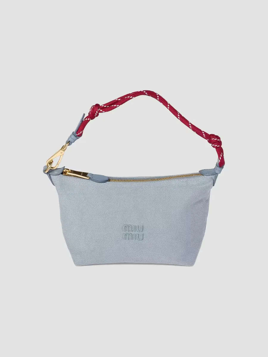 Gabardine Pouch by Miu Miu