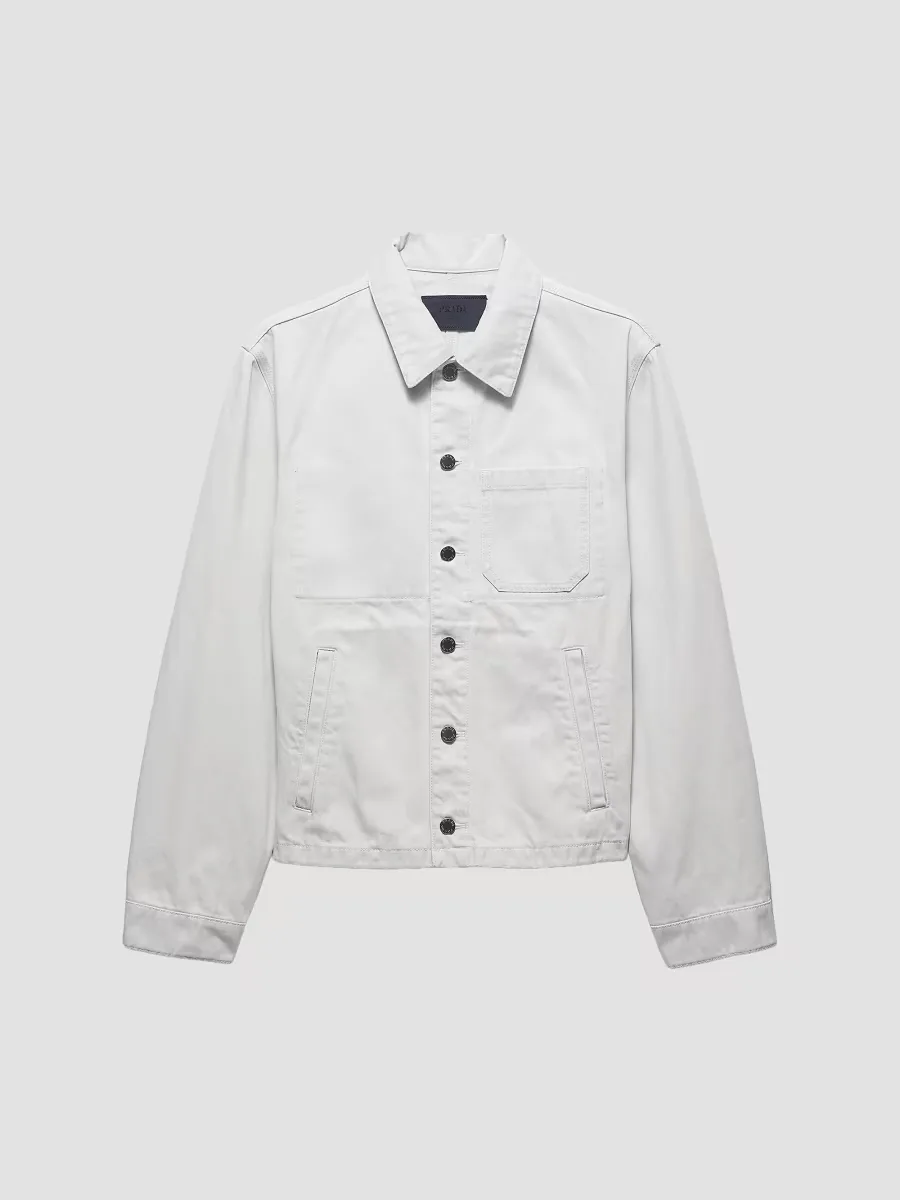Denim Blouson Jacket by Prada