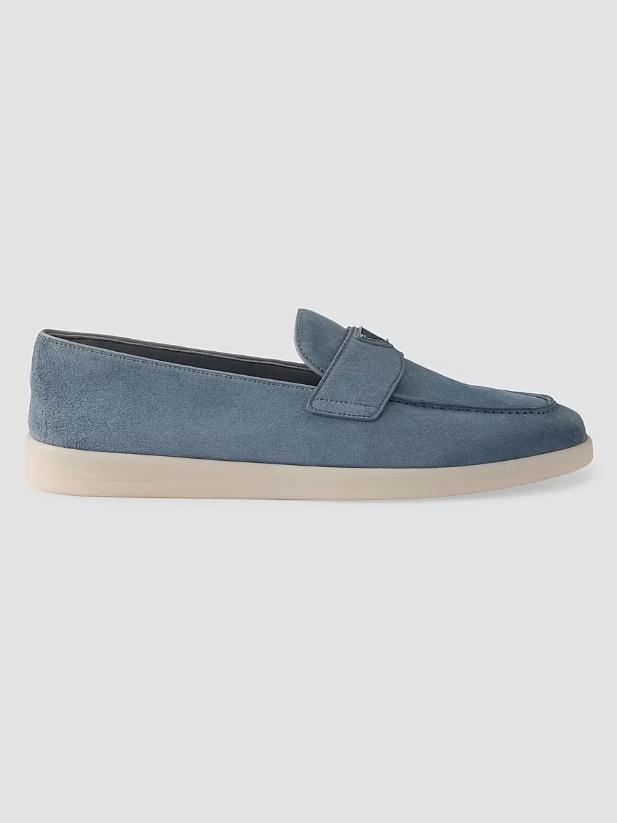 Suede Loafers by Prada