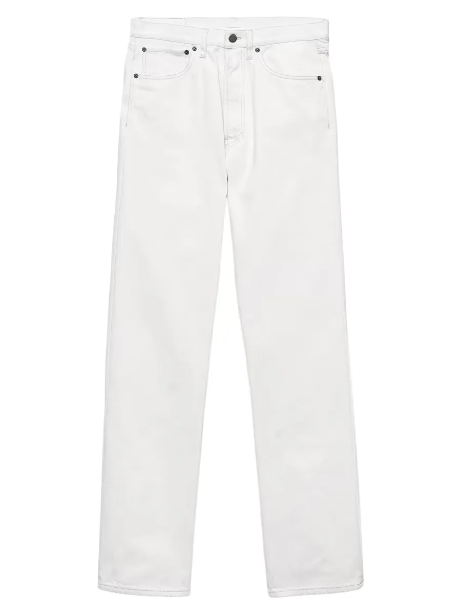 Old Denim Five-Pocket Jeans by Prada
