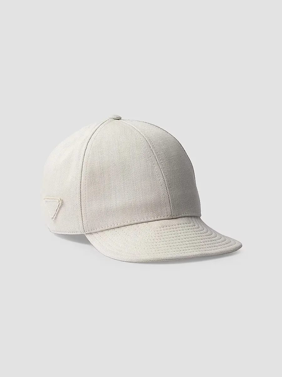 Denim Baseball Cap by Prada