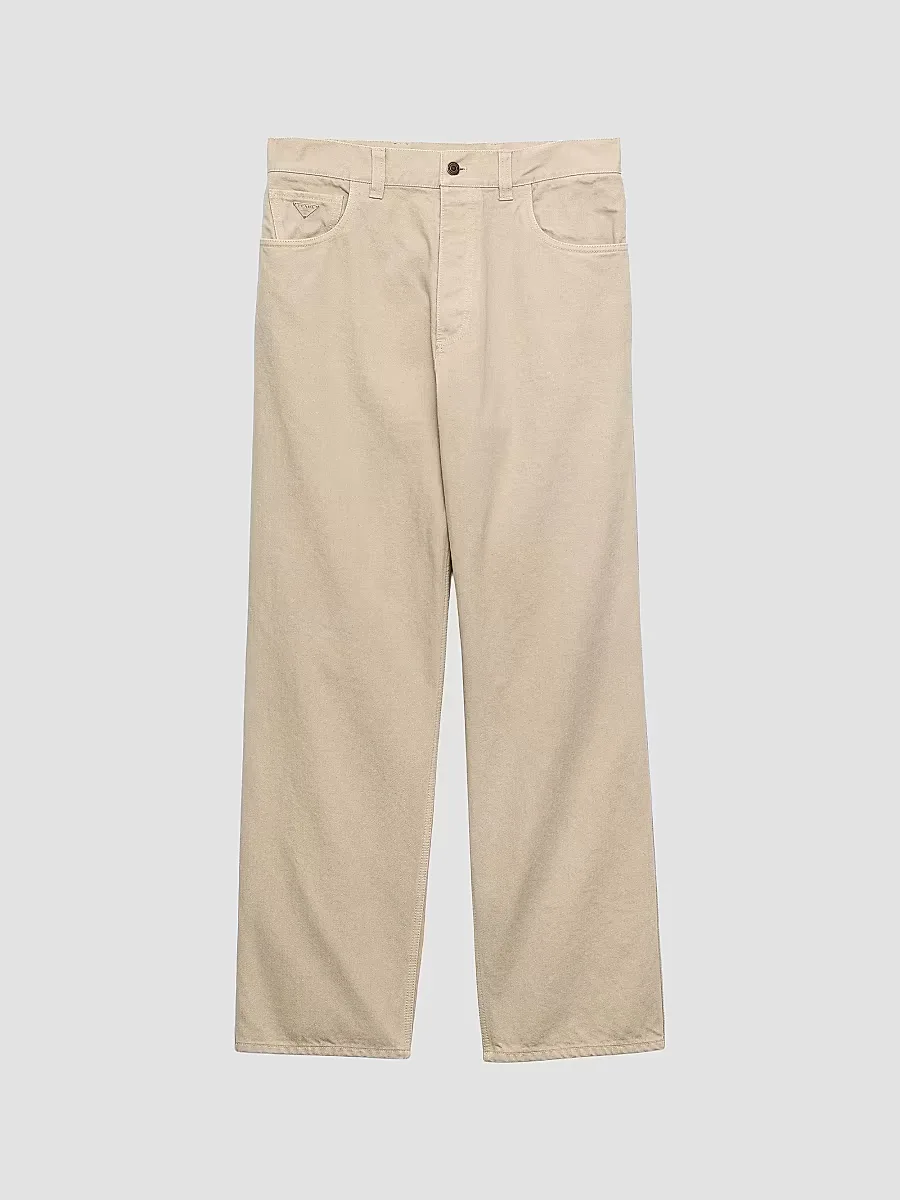Old Denim Five-Pocket Jeans