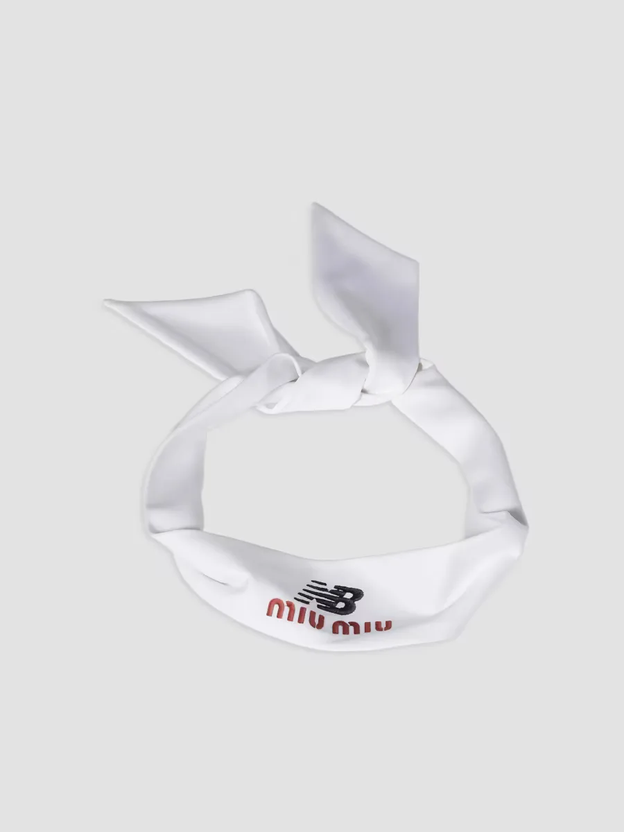 Stretch Jersey Hair Band by Miu Miu