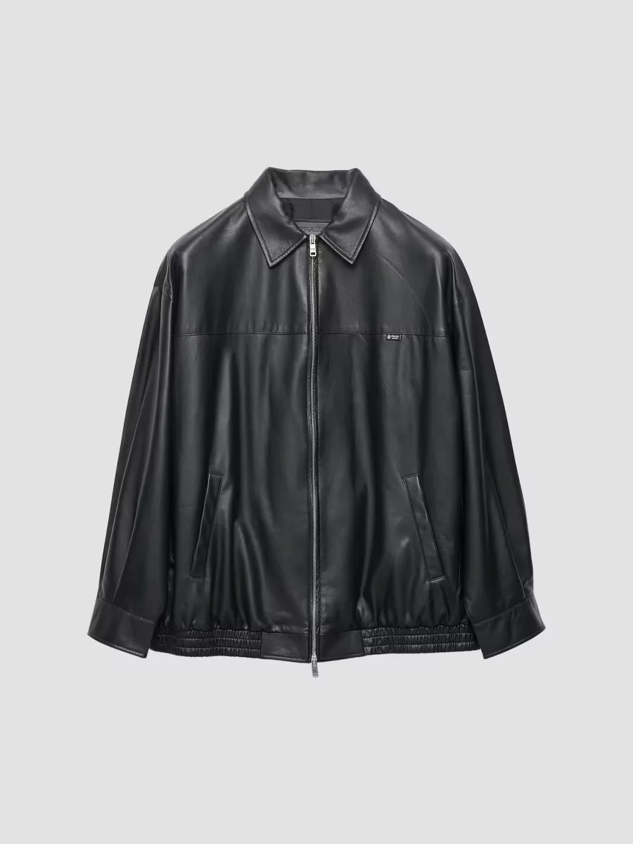 Nappa Leather Jacket by Prada