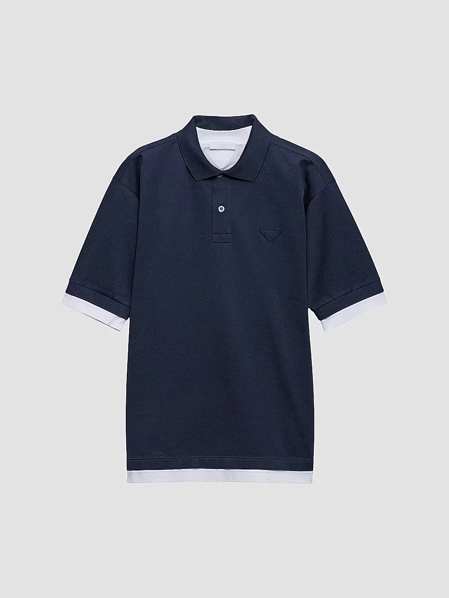 Cotton Polo Shirt by Prada