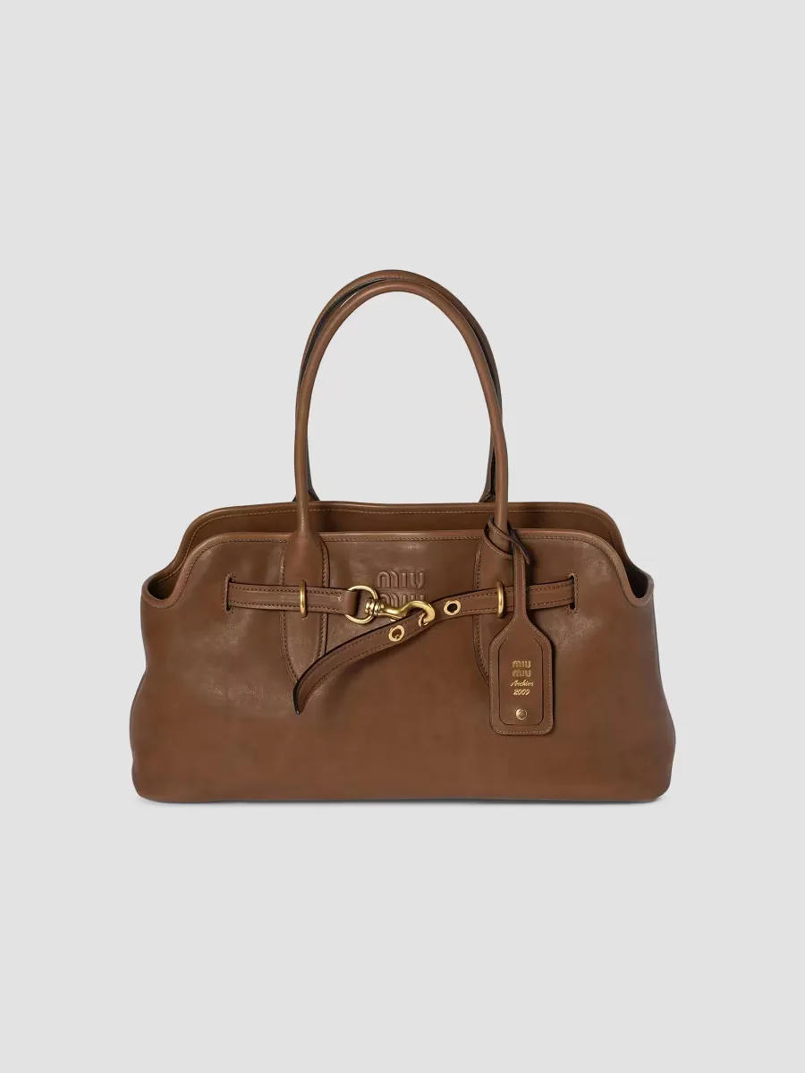 Aventure Nappa Leather Shoulder Bag