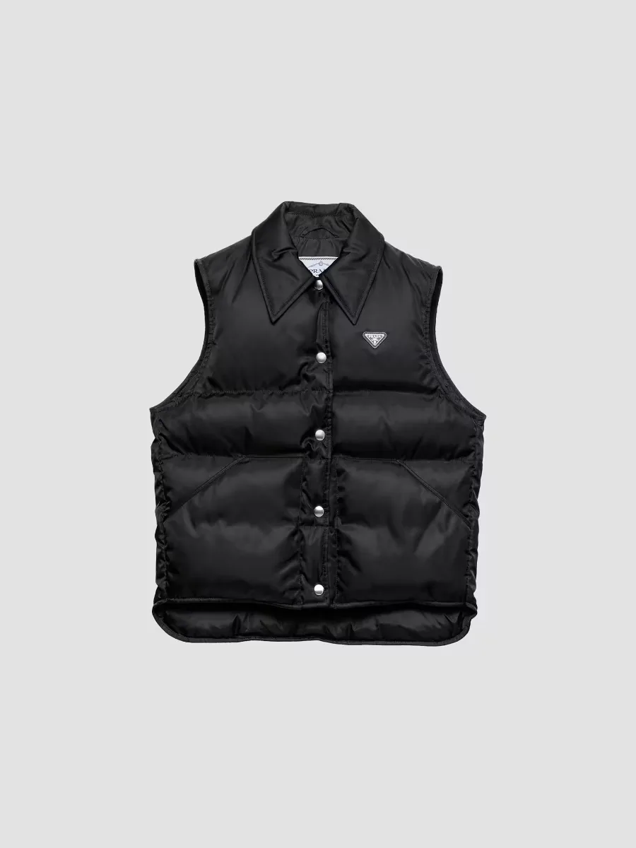 Re-Nylon Down Vest by Prada