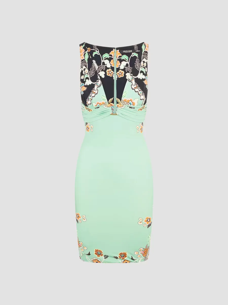 Printed Midi Dress by Roberto Cavalli