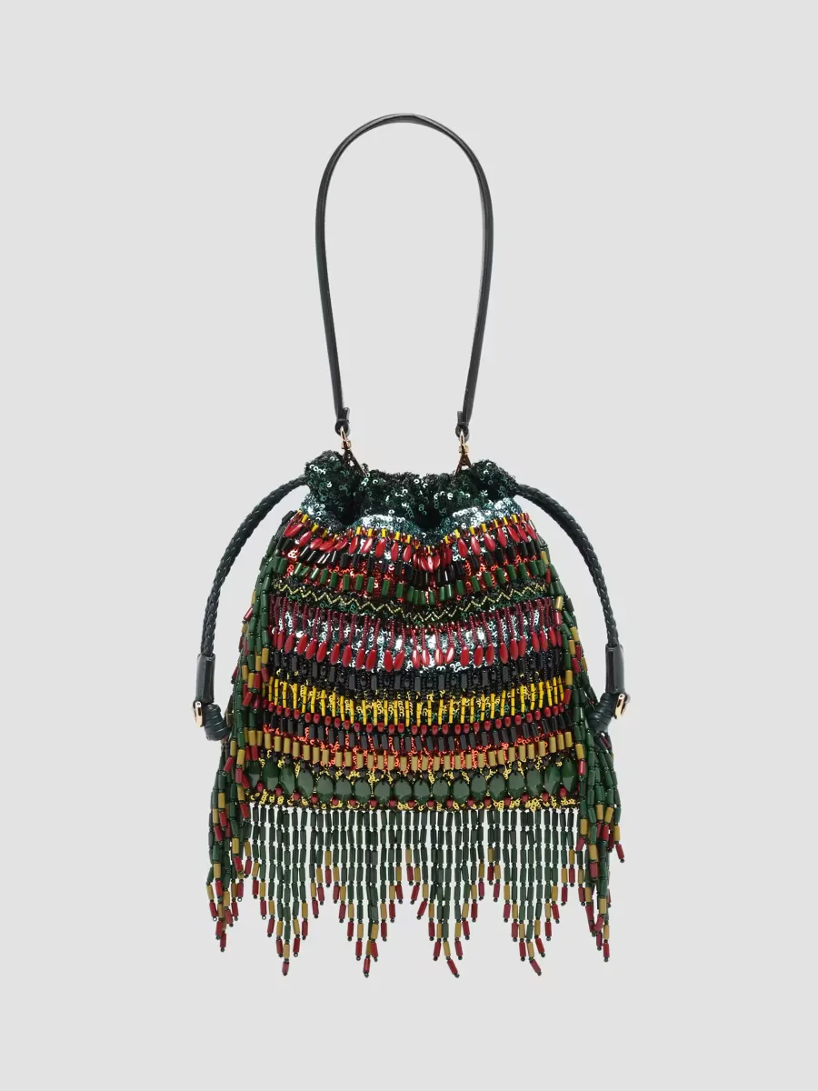 Kalispera Small Sequin-Embellished Shoulder Bag by ETRO