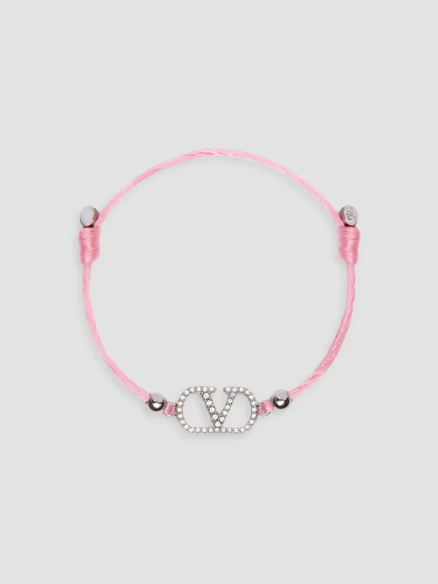 VLogo Signature Cotton Bracelet by Valentino