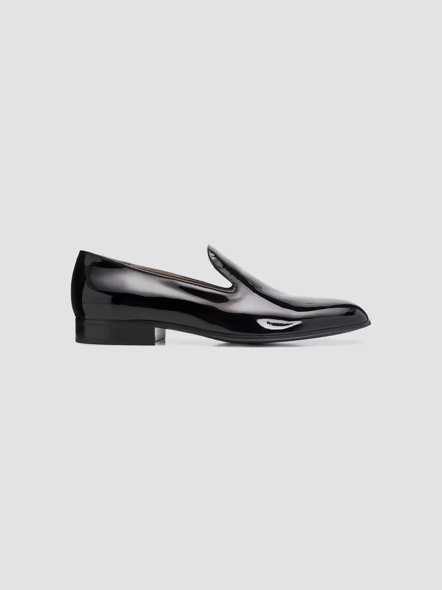 Jean Vernice Patent Leather Loafers by Gianvito Rossi