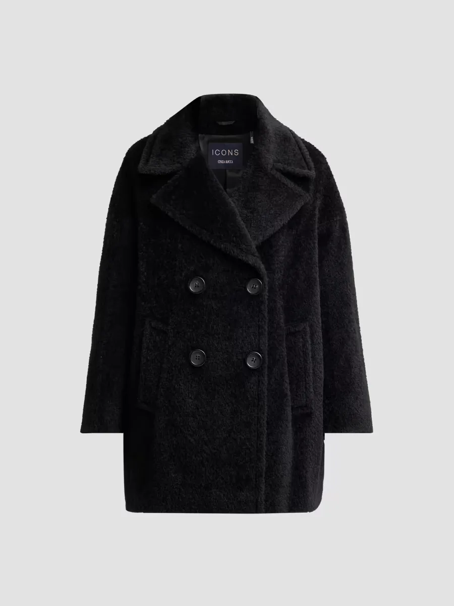 Icons Wool & Alpaca-Blend Peacoat by Cinzia Rocca