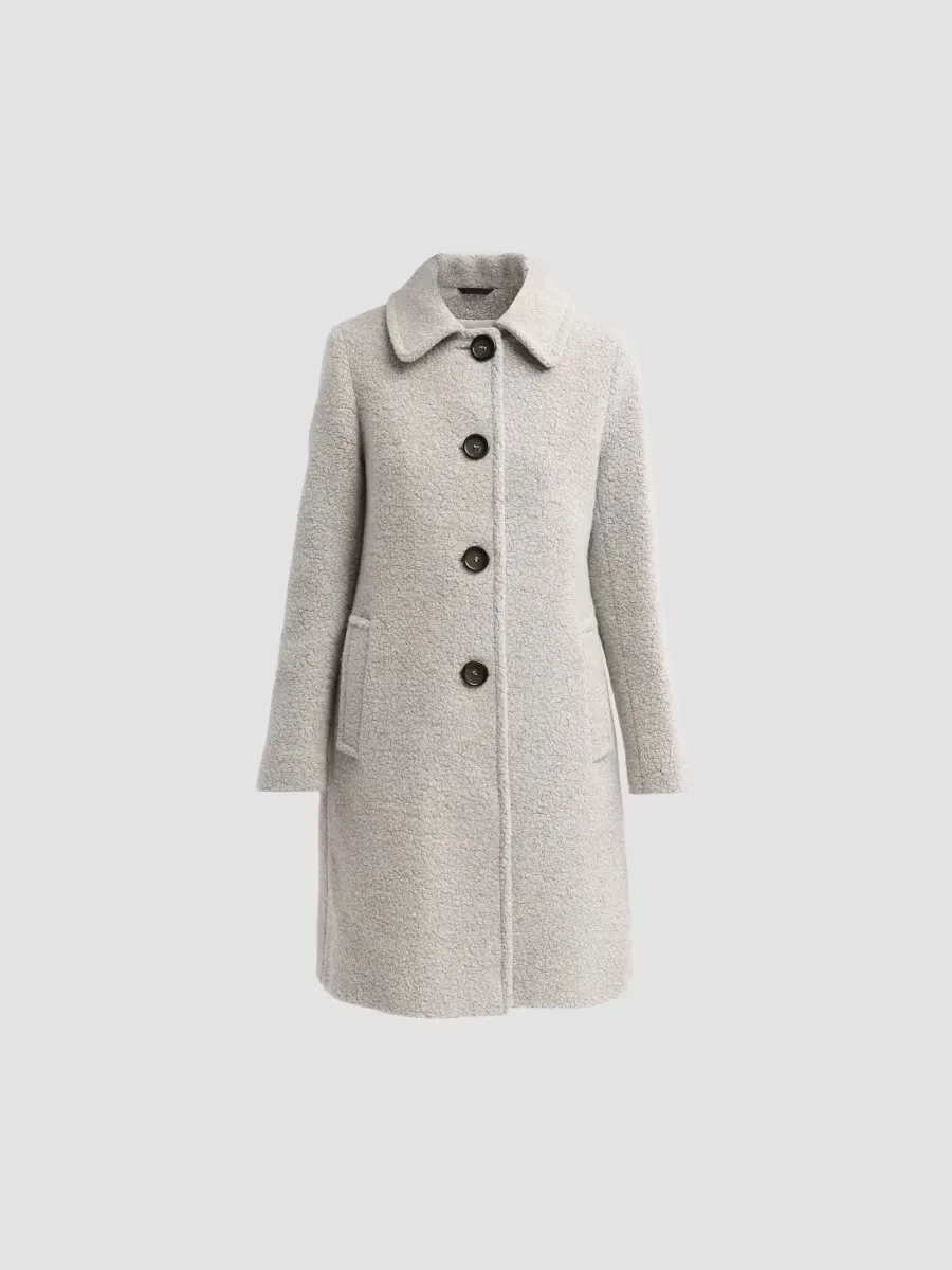 Icons Boucl Wool-Blend Coat by Cinzia Rocca
