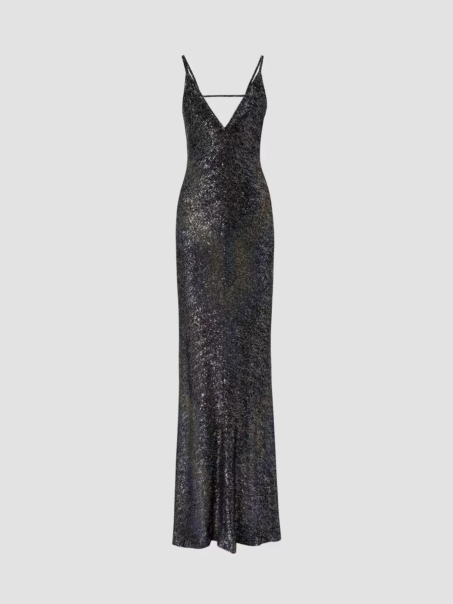 Sequined V-Neck Mermaid Gown by Missoni