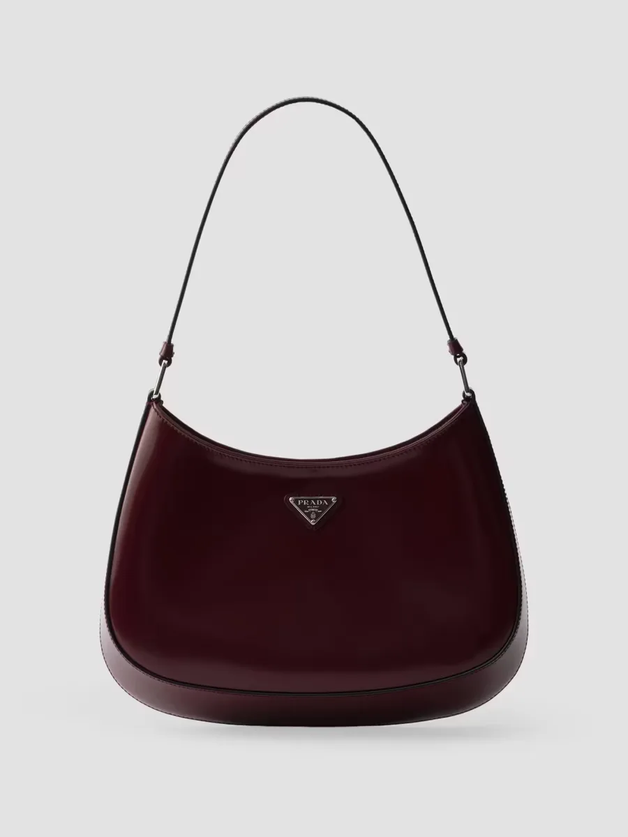 Cleo Brushed Leather Shoulder Bag