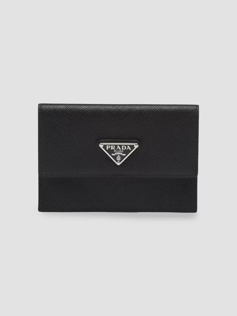 Saffiano Leather Document Holder by Prada