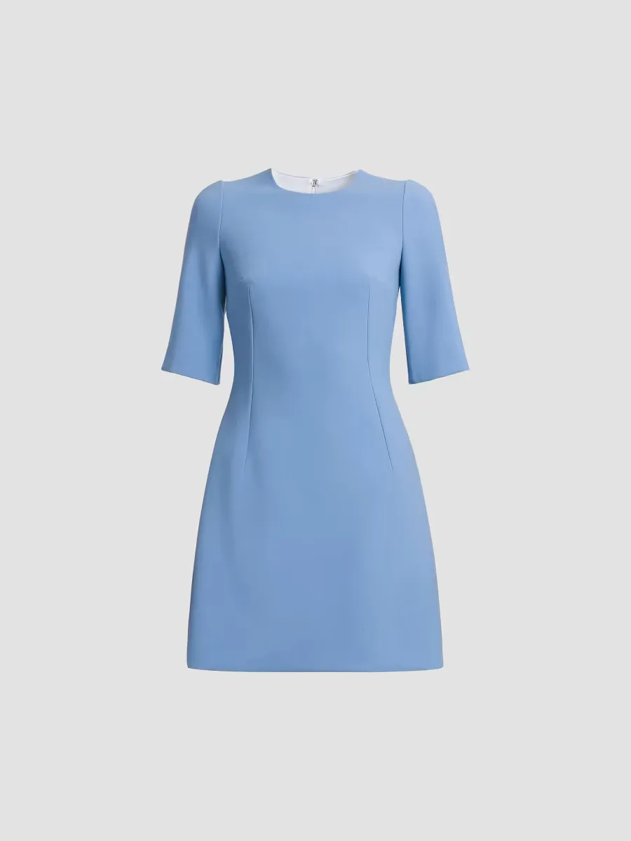 Wool Tailored Minidress by Dolce & Gabbana