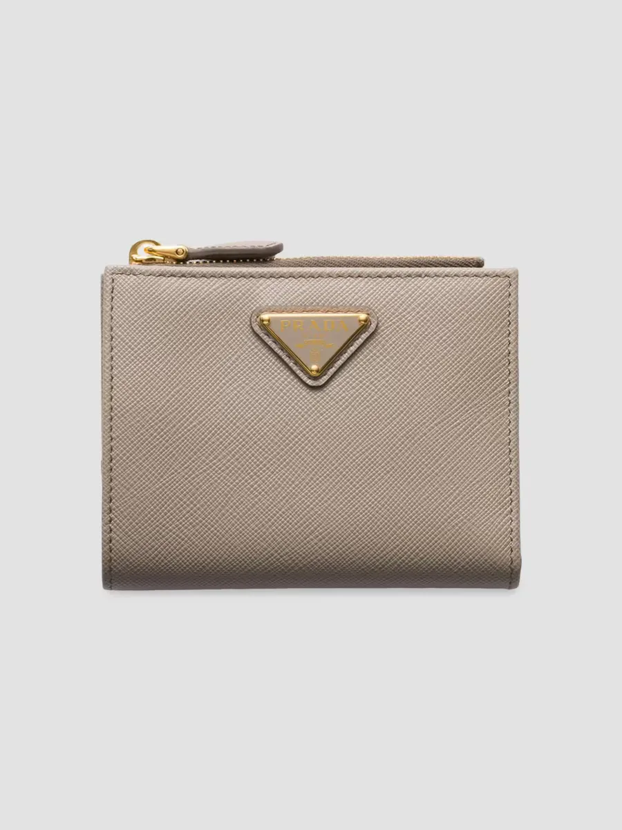Small Saffiano Leather Wallet