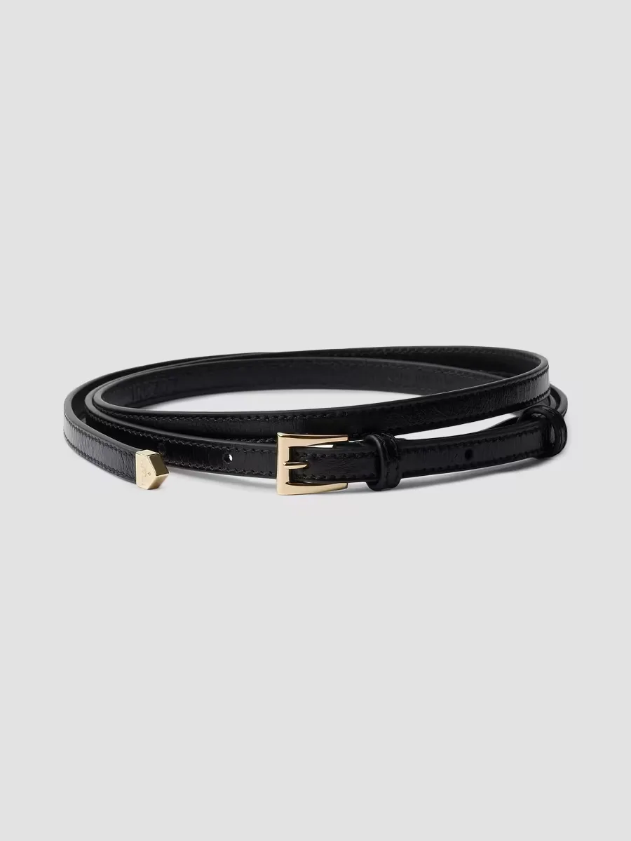 Leather Belt by Prada