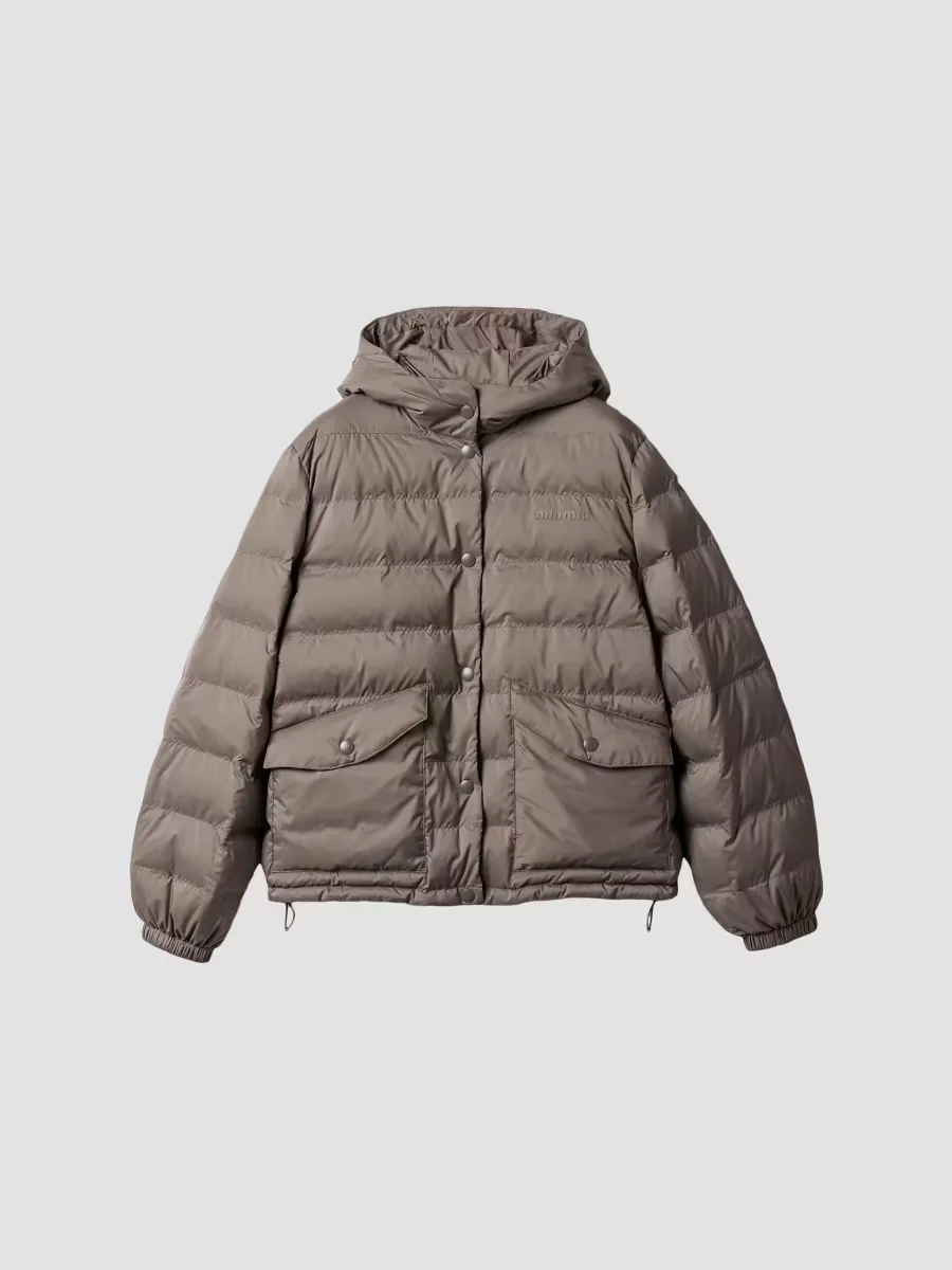 Technical Pong Down Jacket by Miu Miu