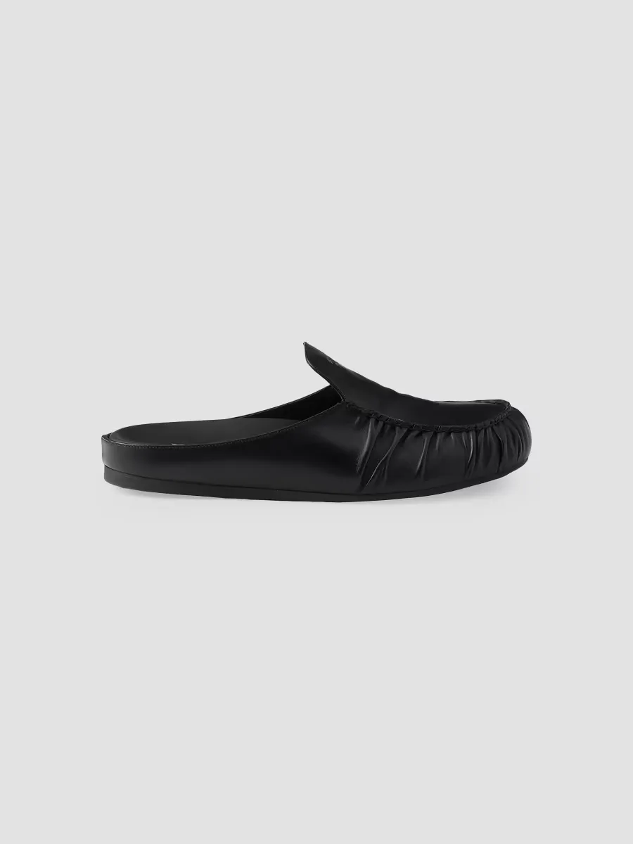 Leather Mules by Prada