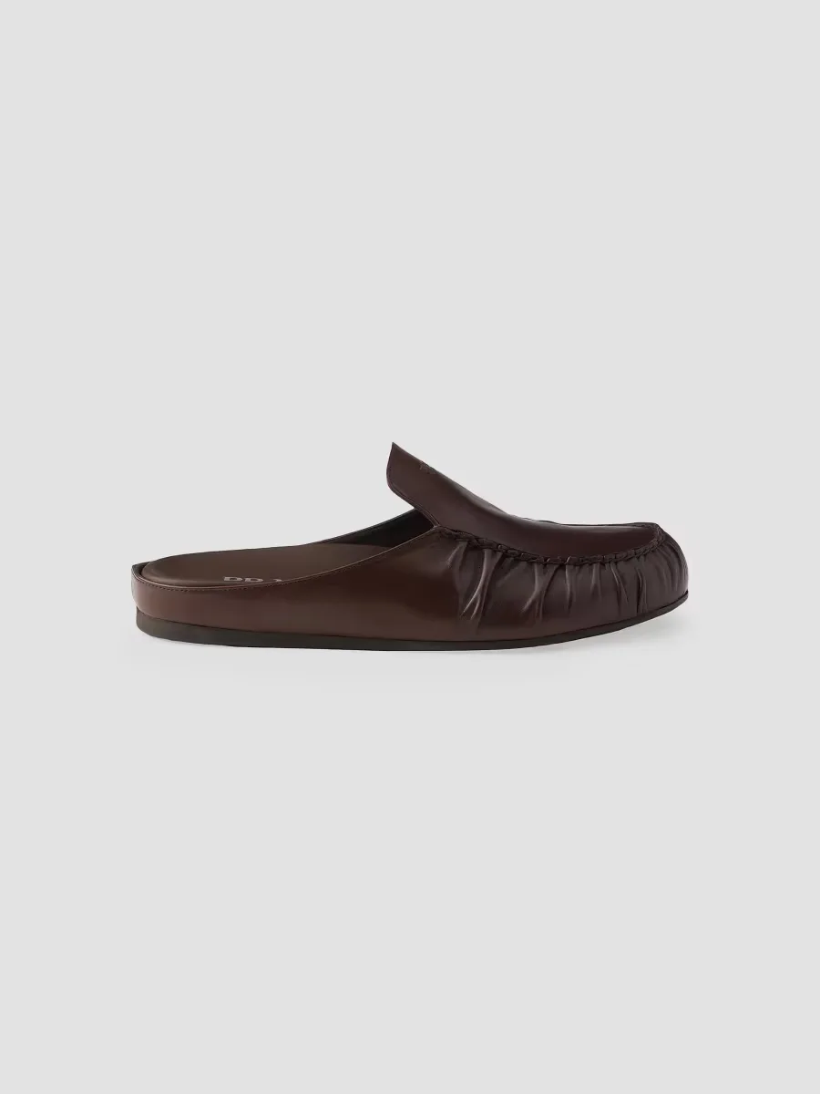 Leather Mules by Prada