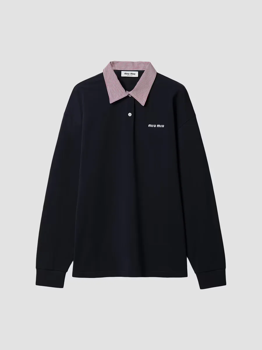 Cotton Piqu Polo Shirt