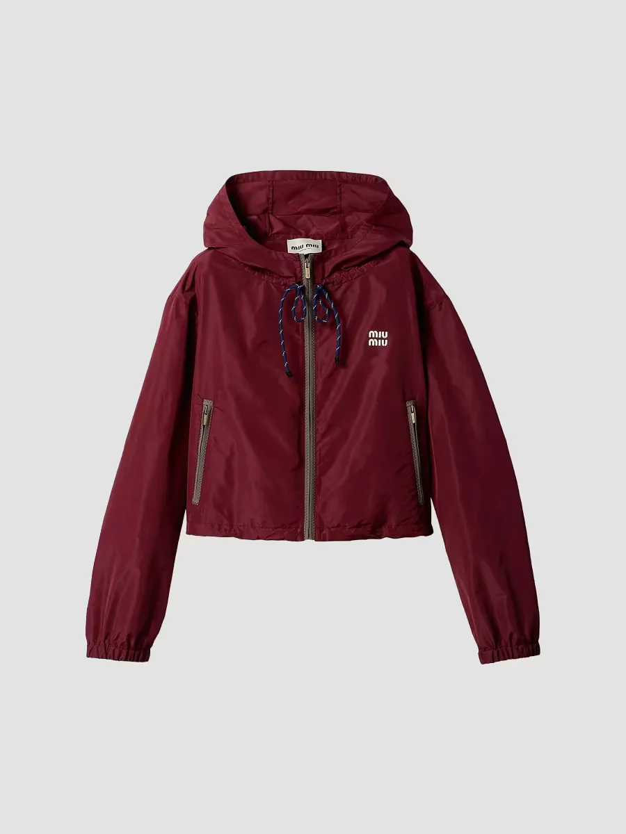 Technical Fabric Blouson Jacket by Miu Miu
