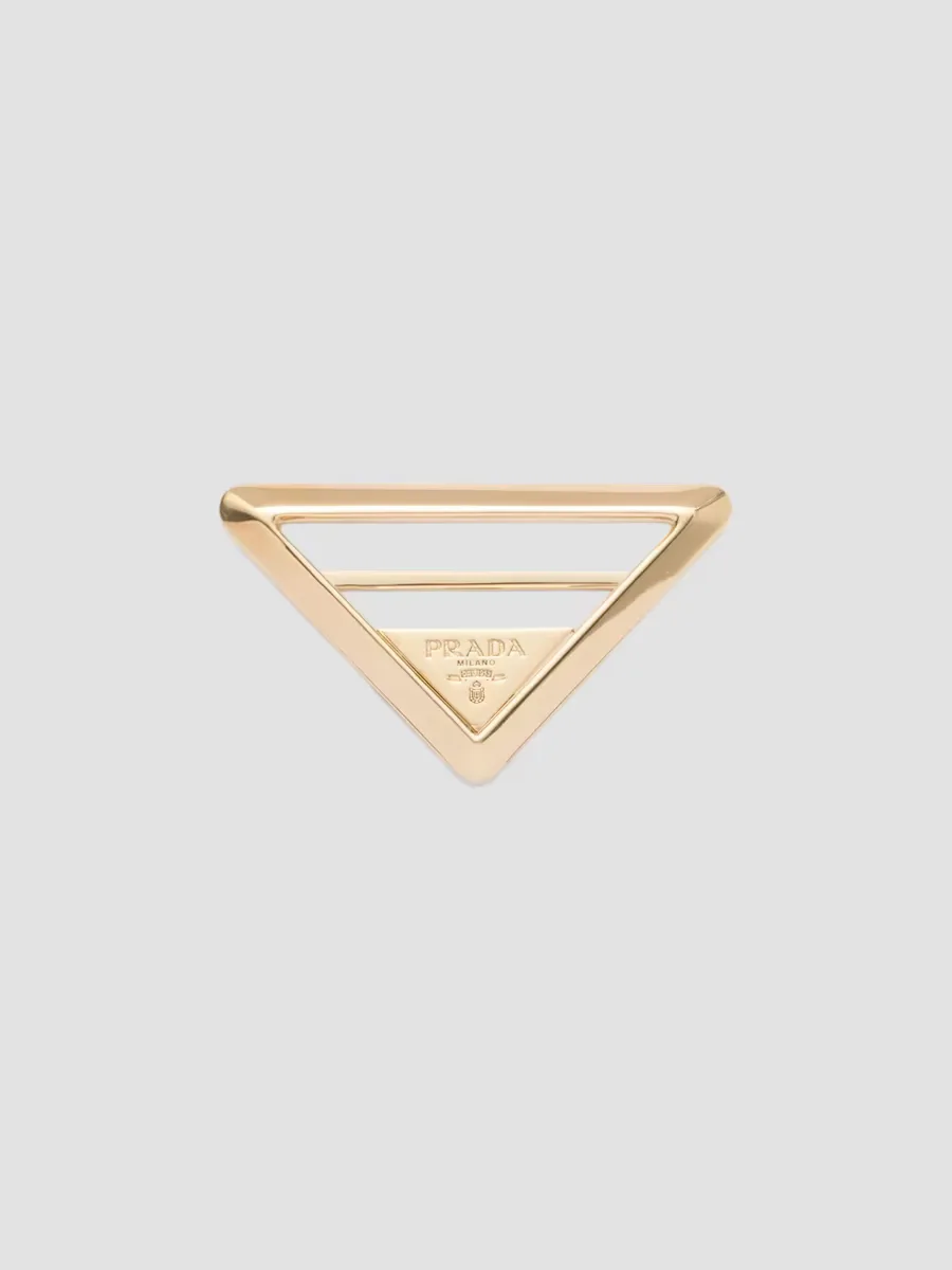 Metal Scarf Ring by Prada
