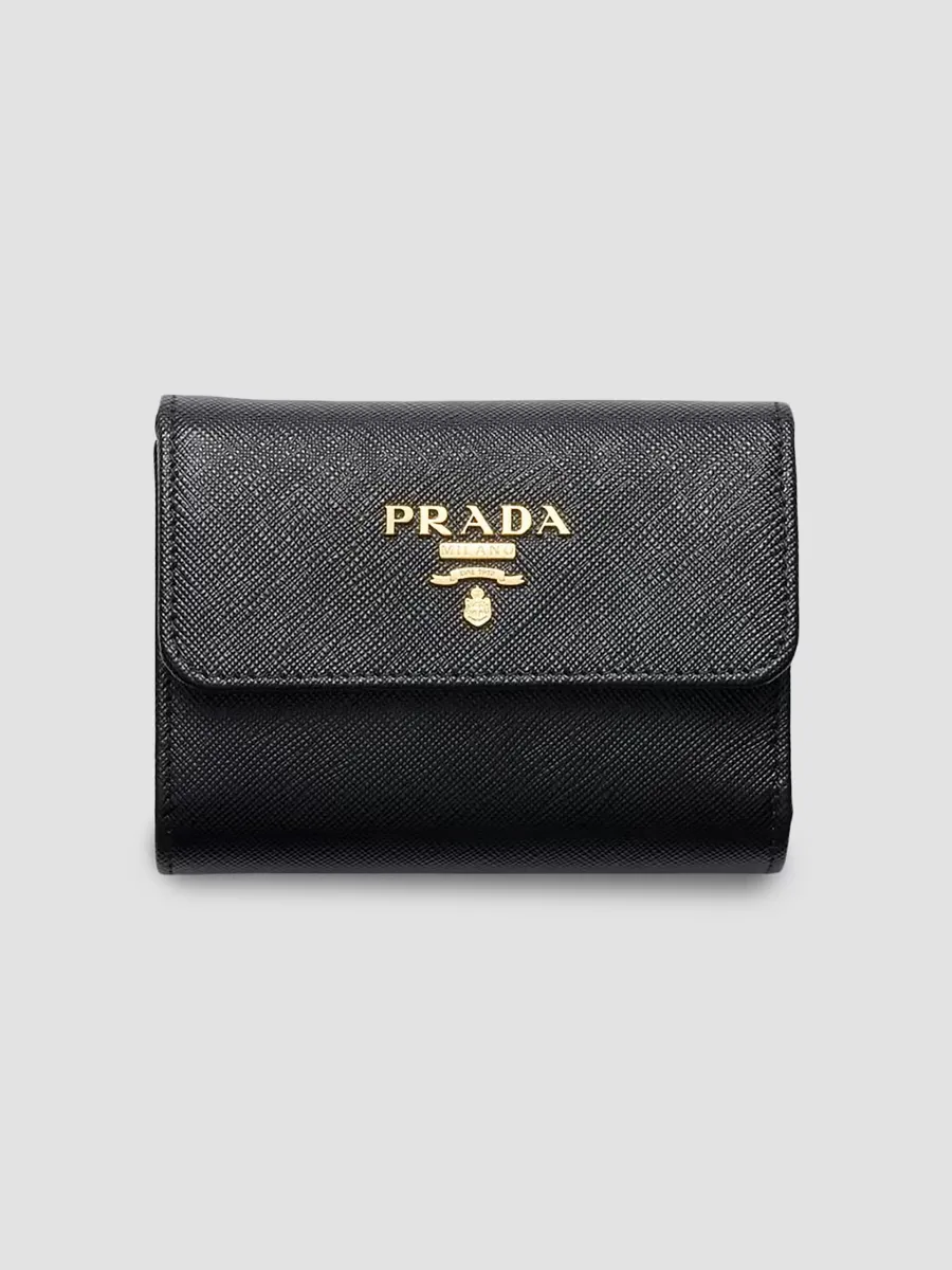 Small Saffiano Leather Wallet