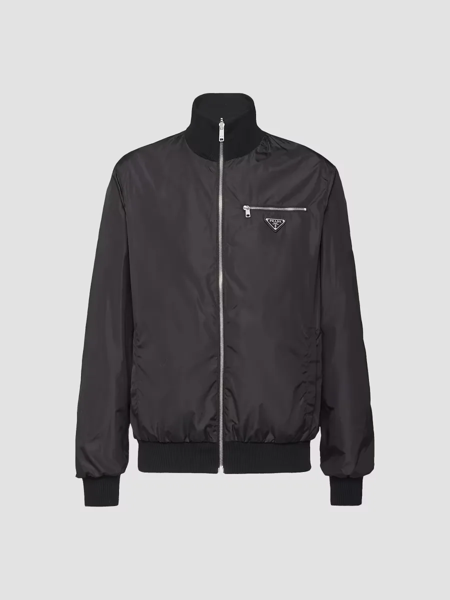 Reversible Wool and Nylon Jacket by Prada