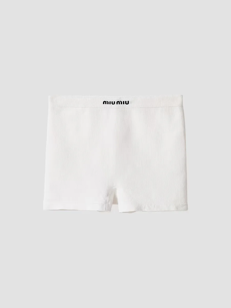 Seamless Boxer Shorts by Miu Miu