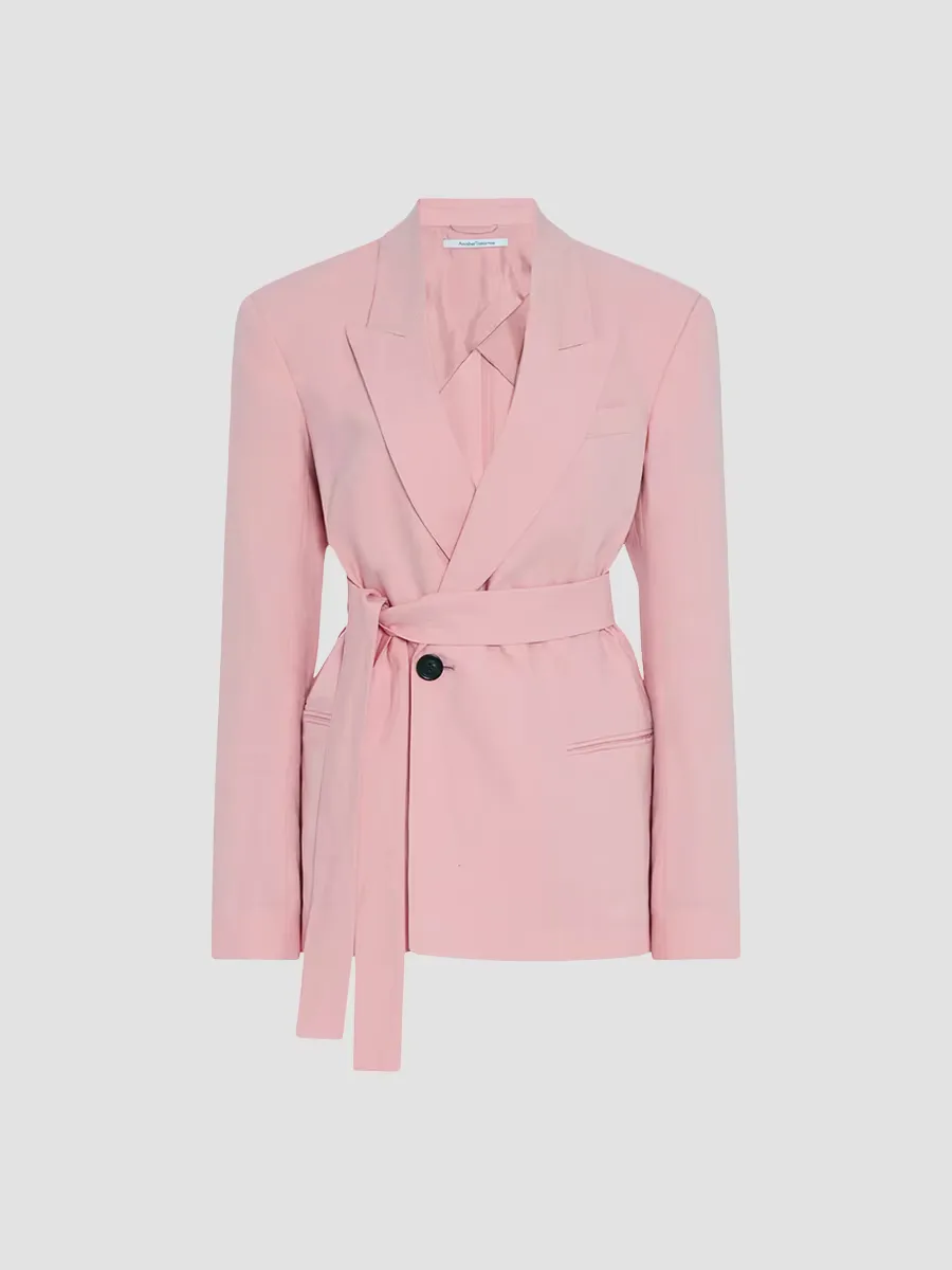 Double Breasted Fitted Jacket by Another Tomorrow