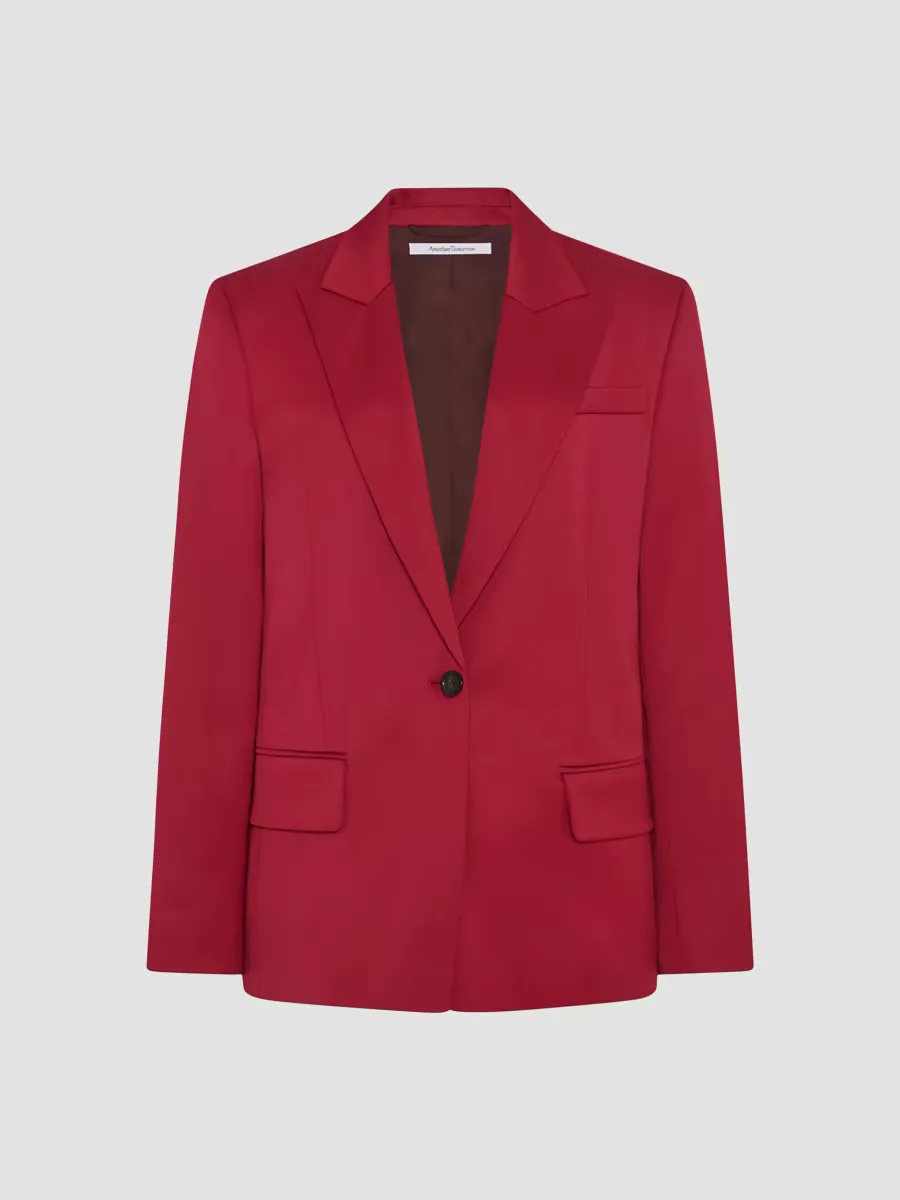 Single Button Relaxed Jacket by Another Tomorrow