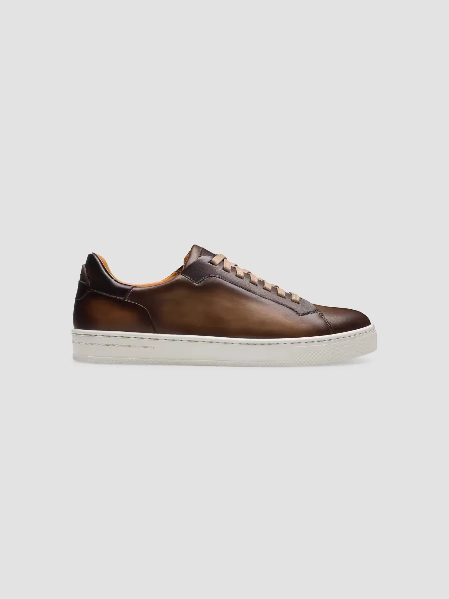 Amadeo Leather Low-Top Sneakers