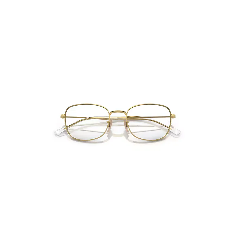 Rb6497 Optics Eyeglasses Arista Gold Frame Clear Lenses Polarized 51-20