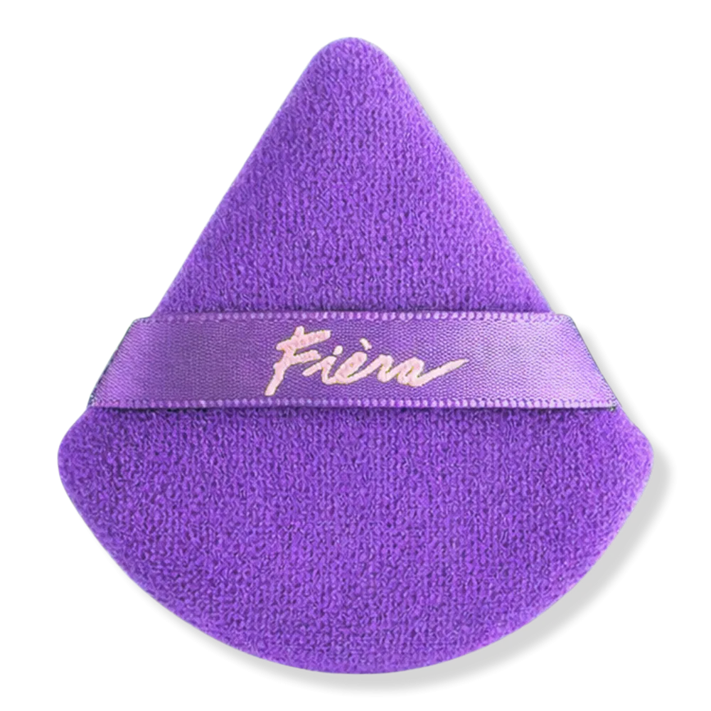 Triangular Velour Powder Puff by Fiera Cosmetics