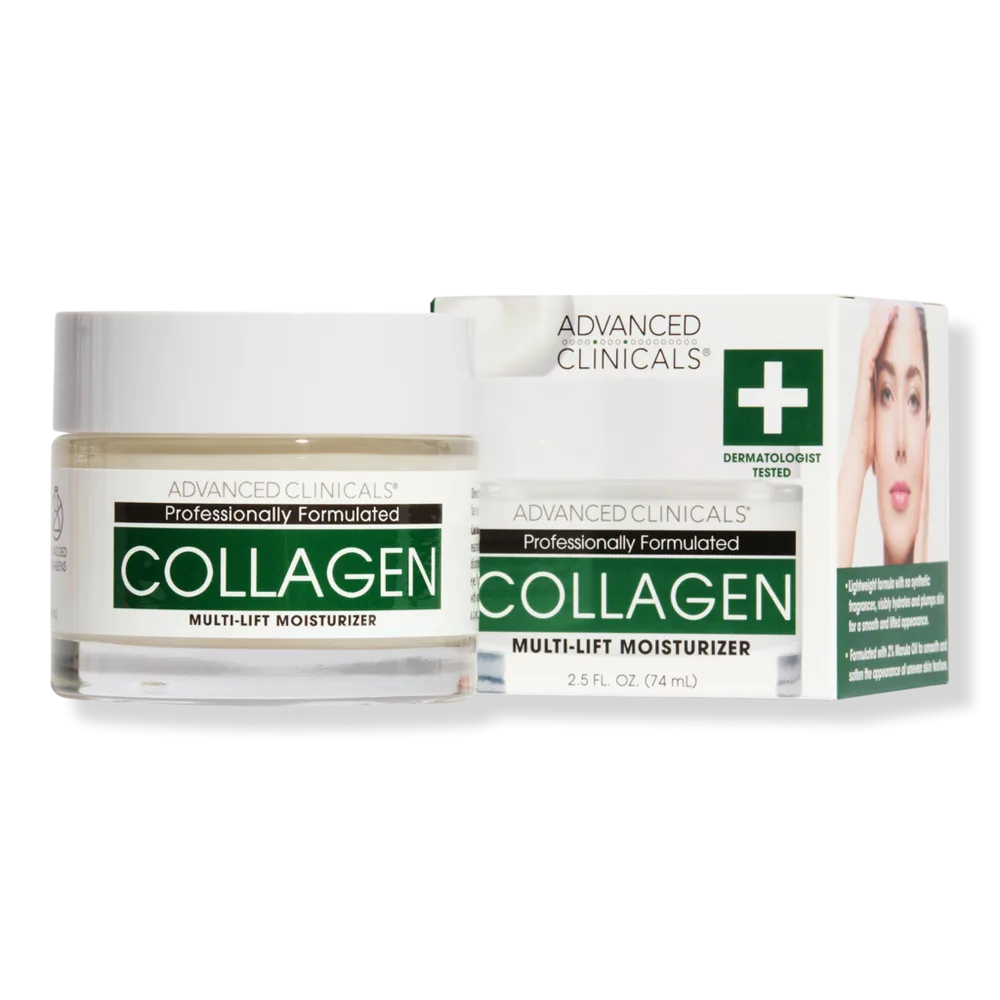 Collagen Multi Lift Moisturizer Face Gel Cream by Advanced Clinicals