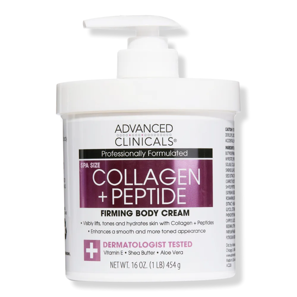 Collagen + Peptide Firming Body Cream by Advanced Clinicals