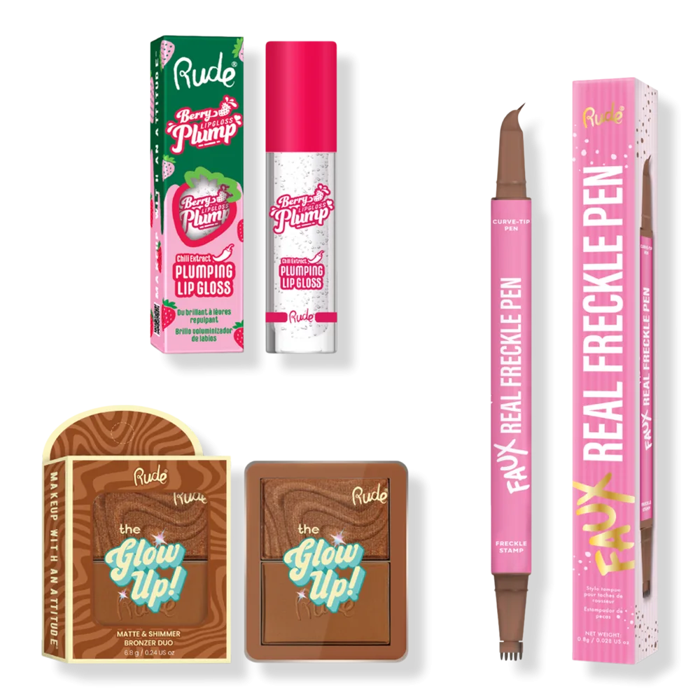 Freckled Glow Bundle by Rude