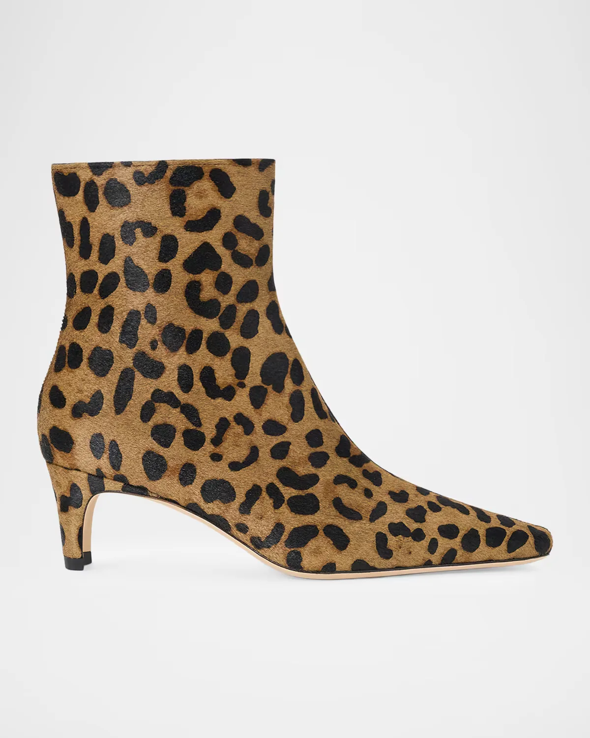 Wally Cheetah Calf Hair Ankle Boots by STAUD
