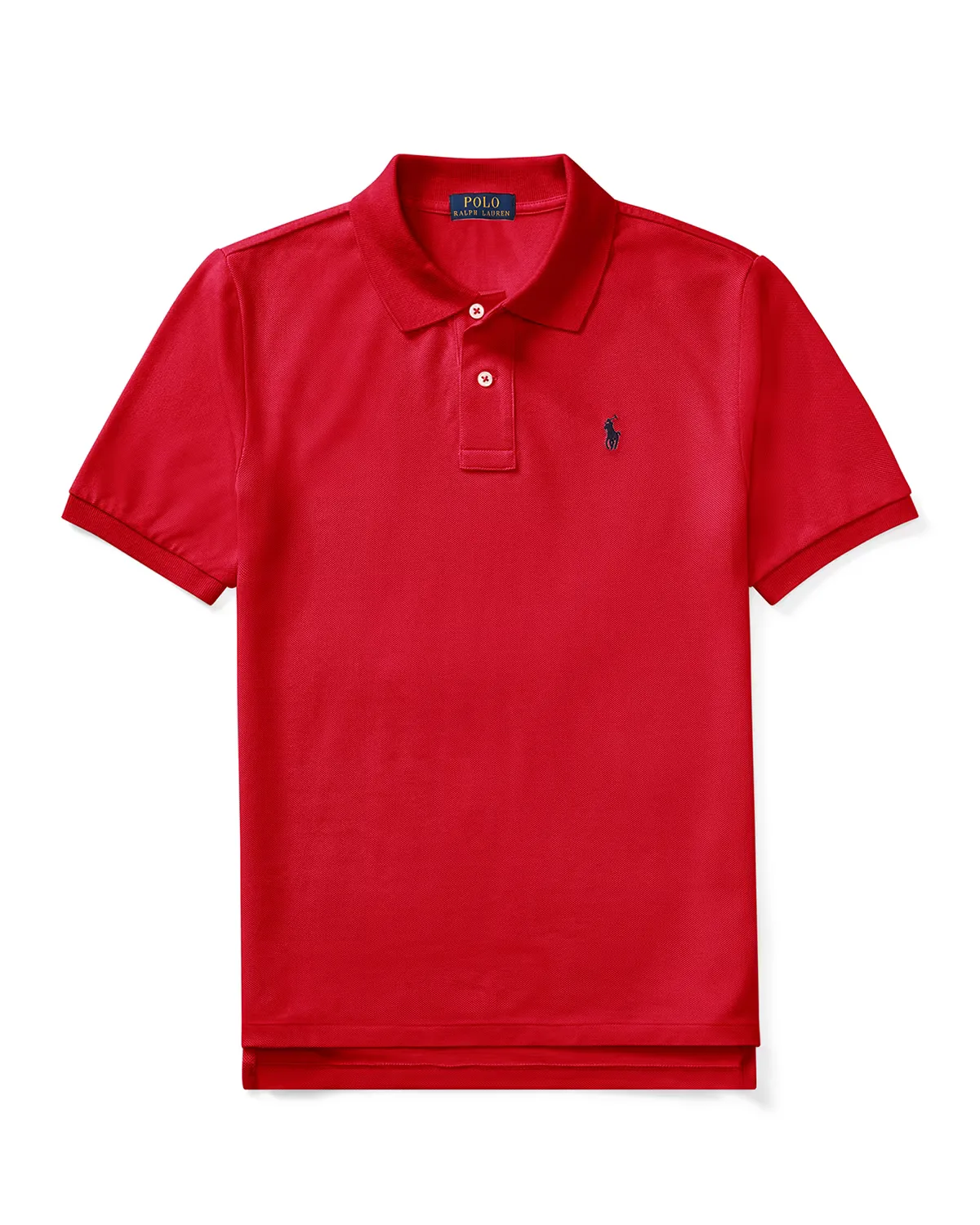Short-Sleeve Logo Embroidery Polo Shirt by Polo Ralph Lauren