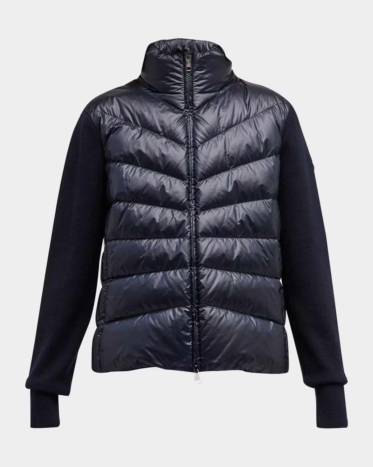 Wool-Blend Puffer Cardigan by Moncler