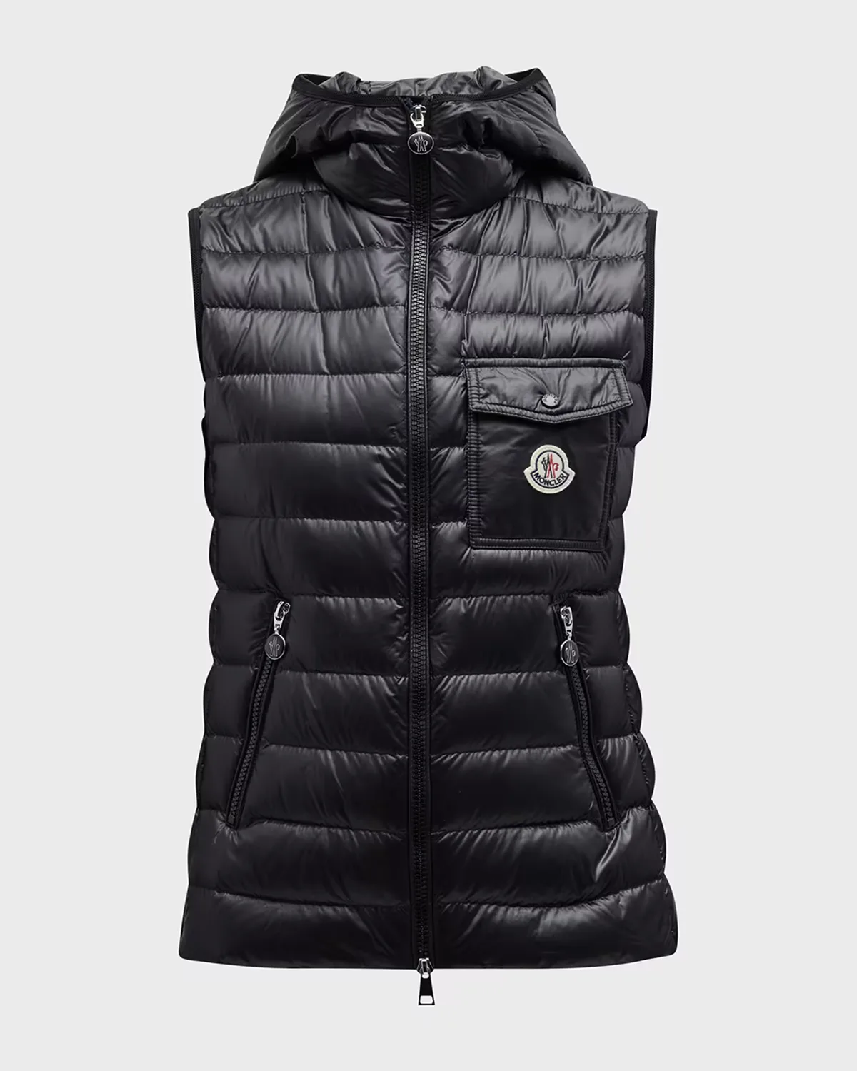Glygos Hooded Puffer Vest by Moncler