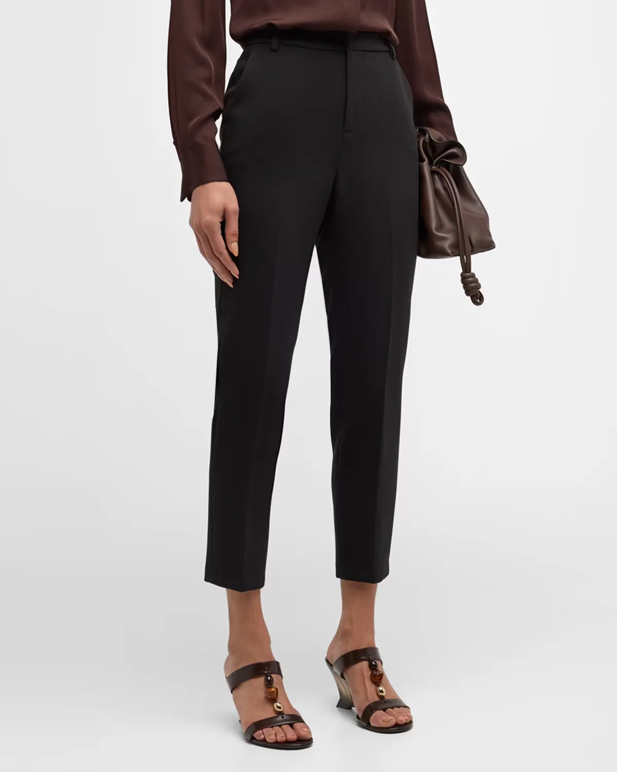 Ludivine Tapered Ankle Trousers by L & apos;AGENCE