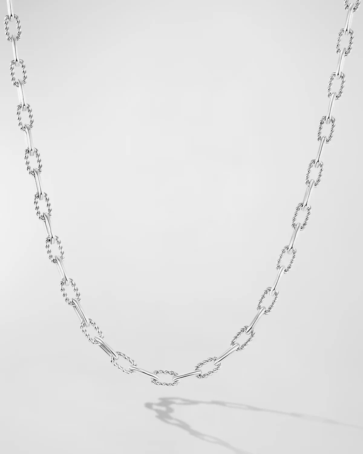 DY Madison Chain Necklace in Silver, 3mm, 20L by David Yurman