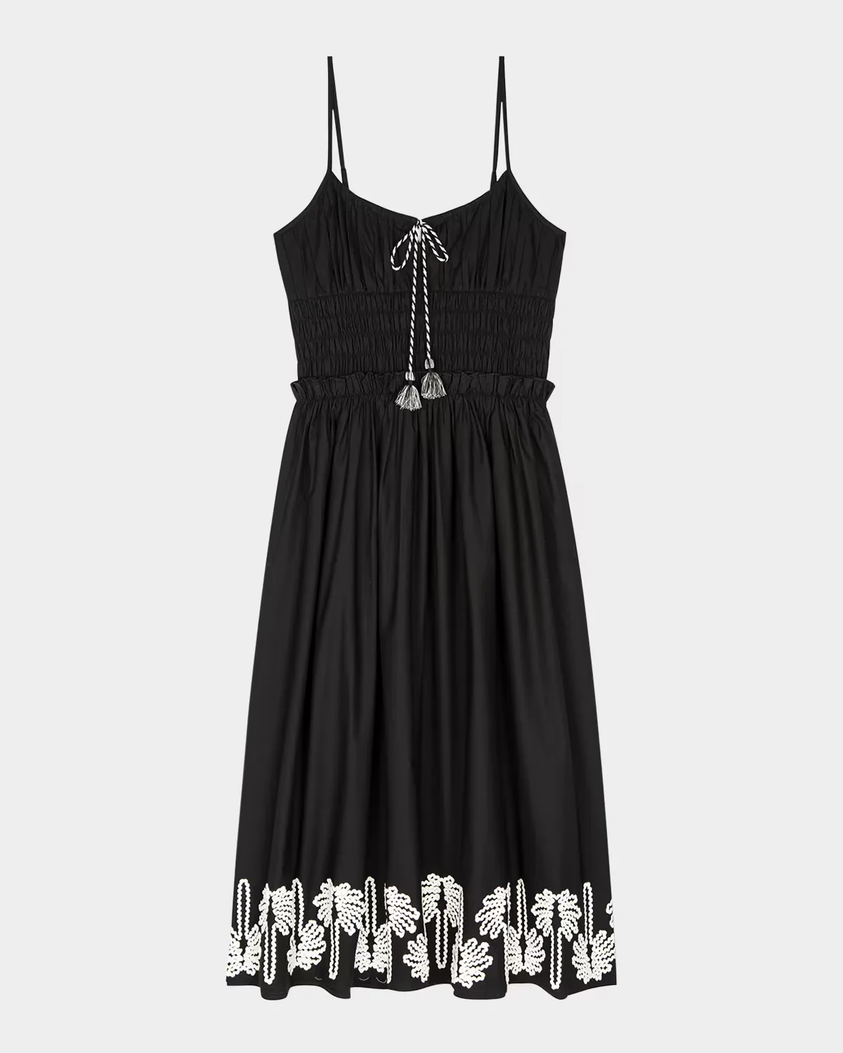 Baja Embroidered Midi Dress by Rails